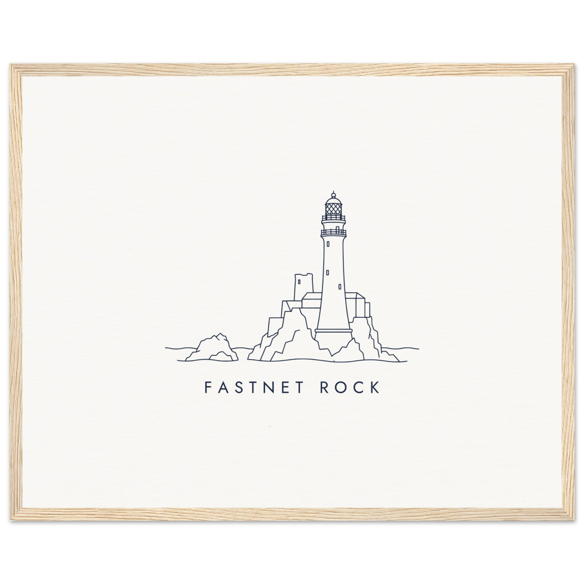 Fastnet Rock Framed Print, view 4