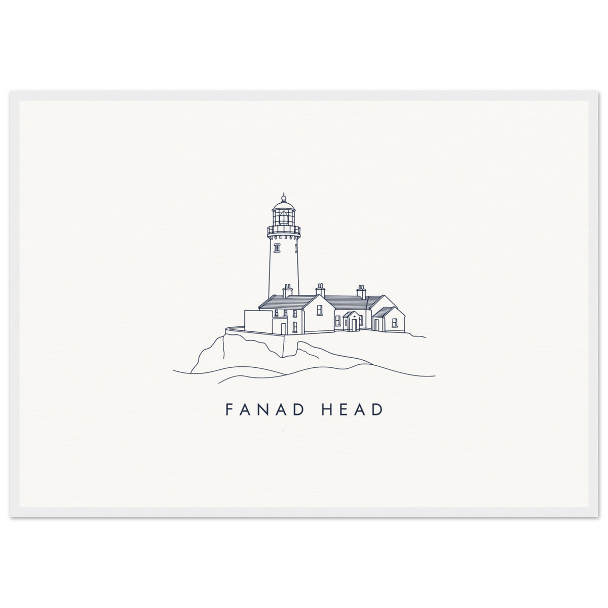 Fanad Head Framed Print, view 1