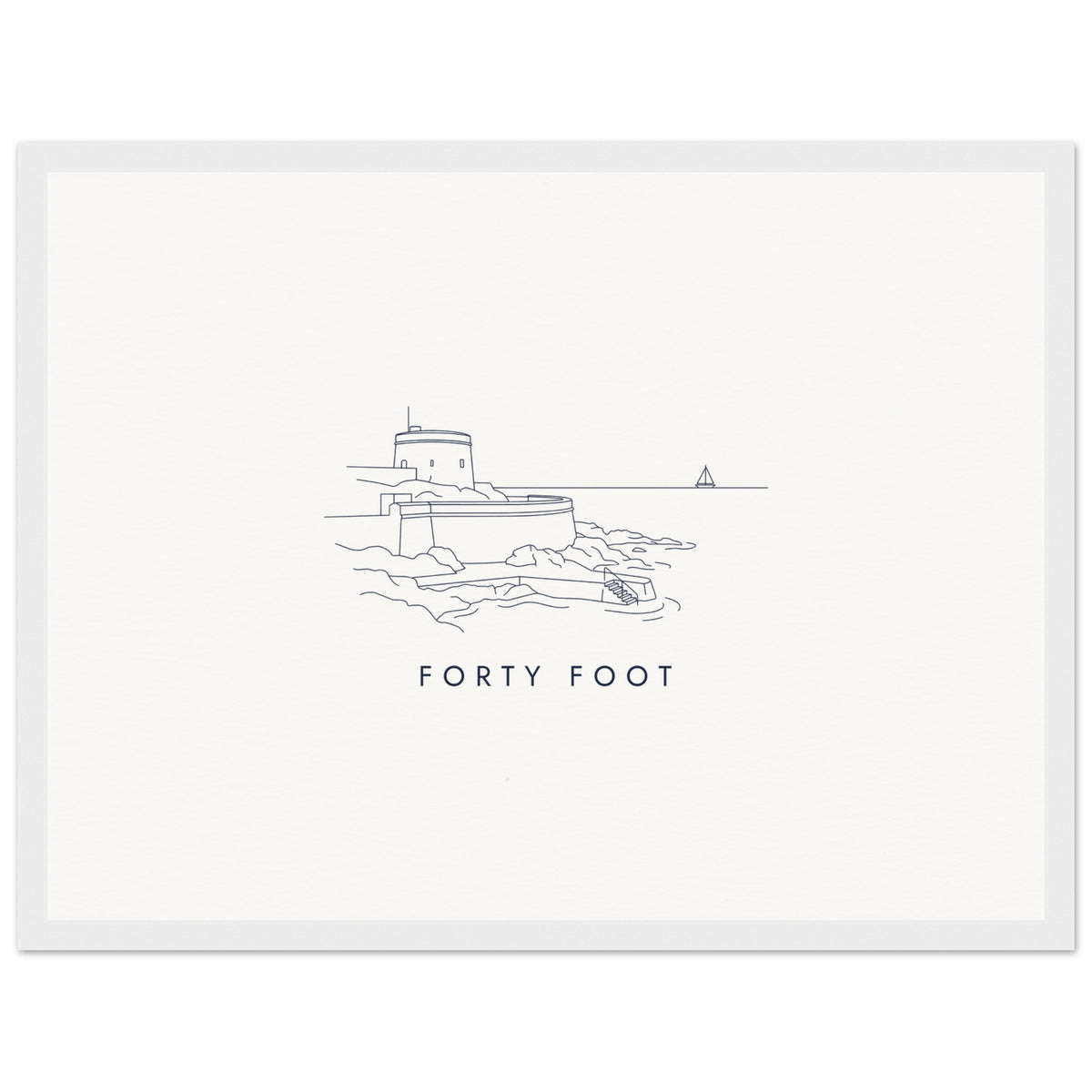 Forty Foot Framed Print, view 5