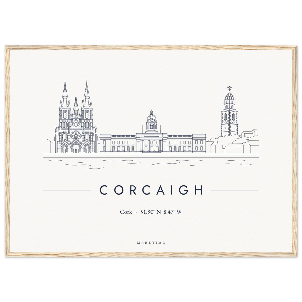 Cork Framed Print, view 2