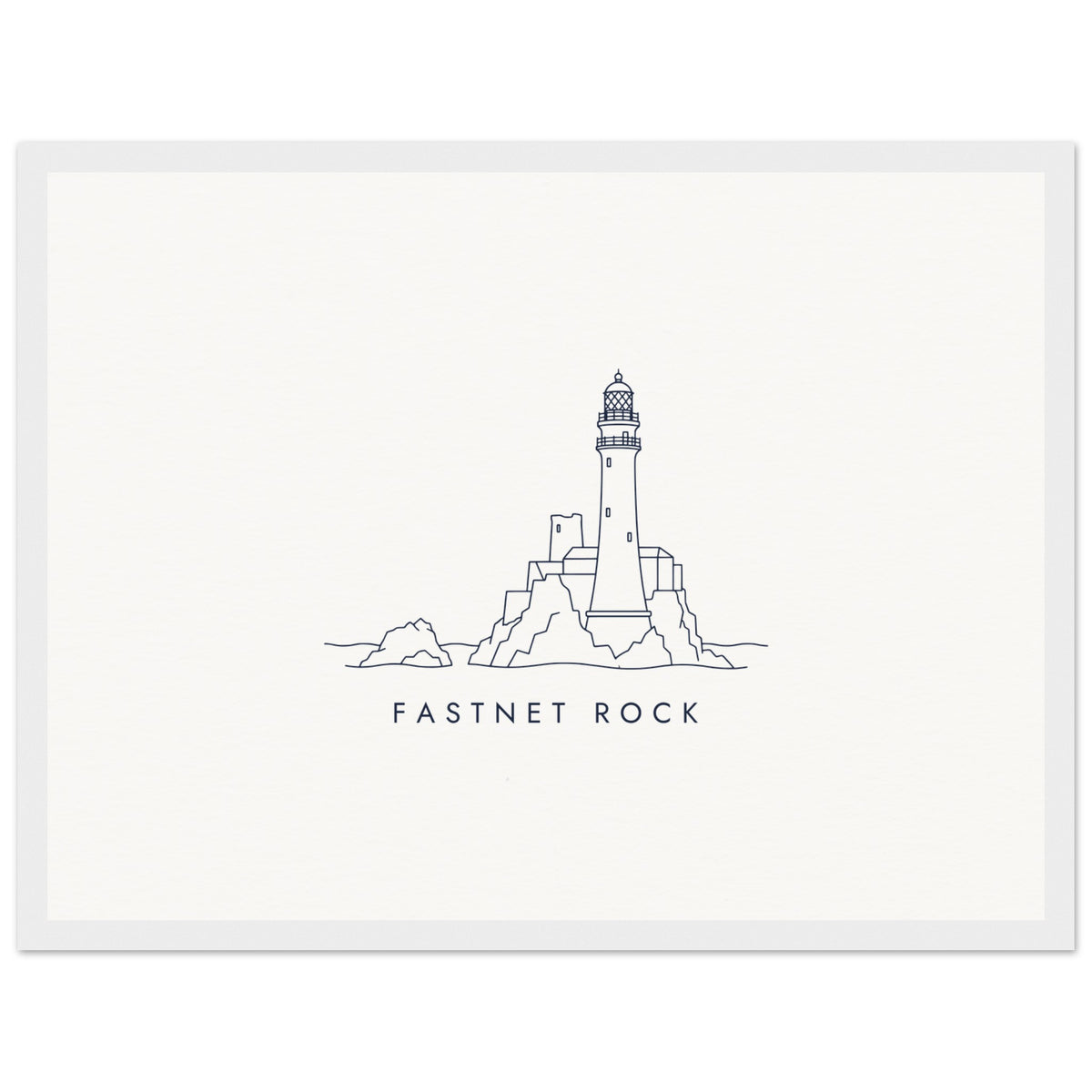 Fastnet Rock Framed Print, view 5
