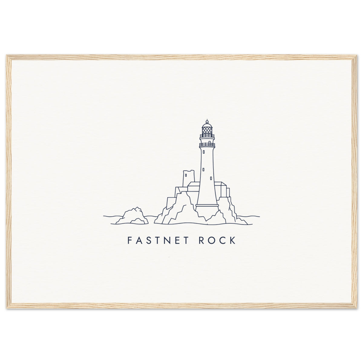 Fastnet Rock Framed Print, view 3
