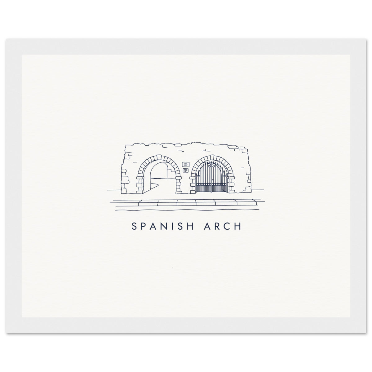 Spanish Arch Framed Print, view 6