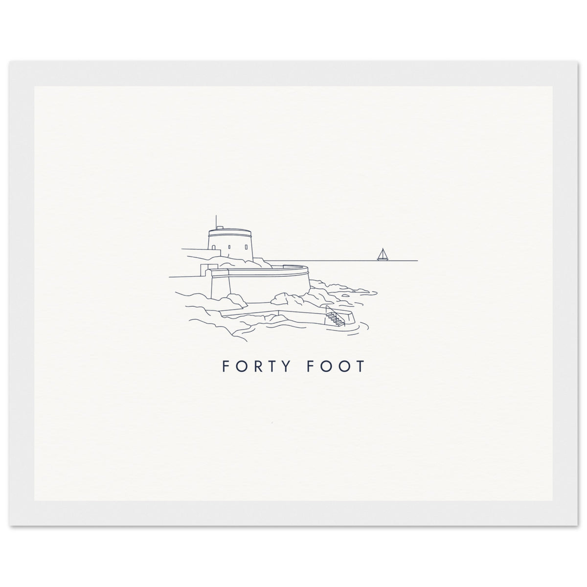 Forty Foot Framed Print, view 6