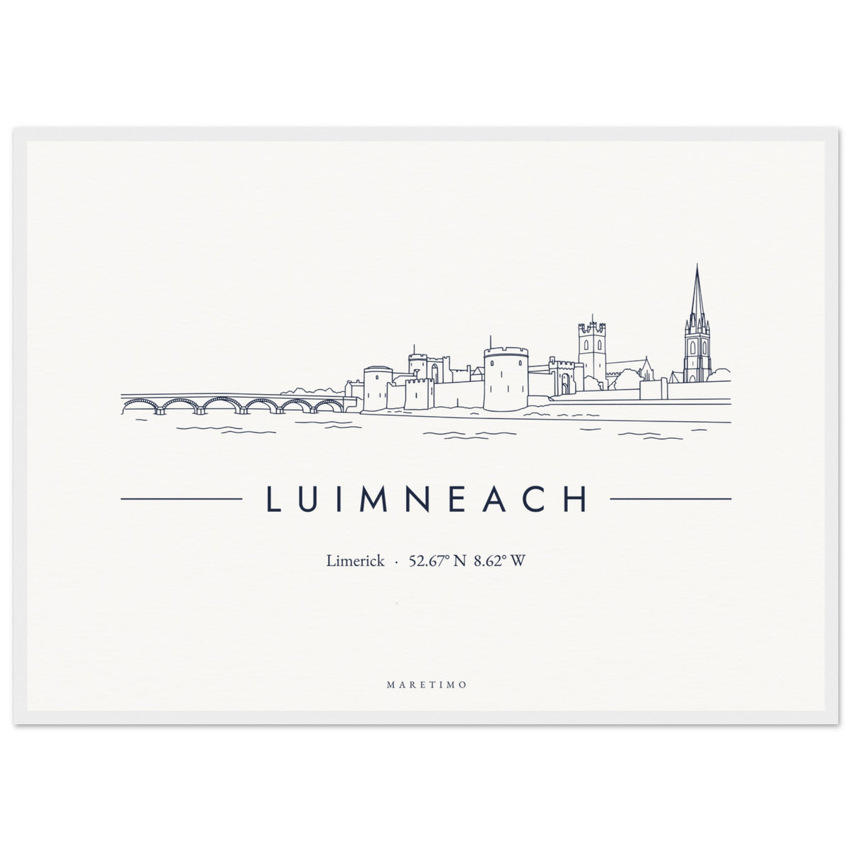 Limerick Framed Print, view 1