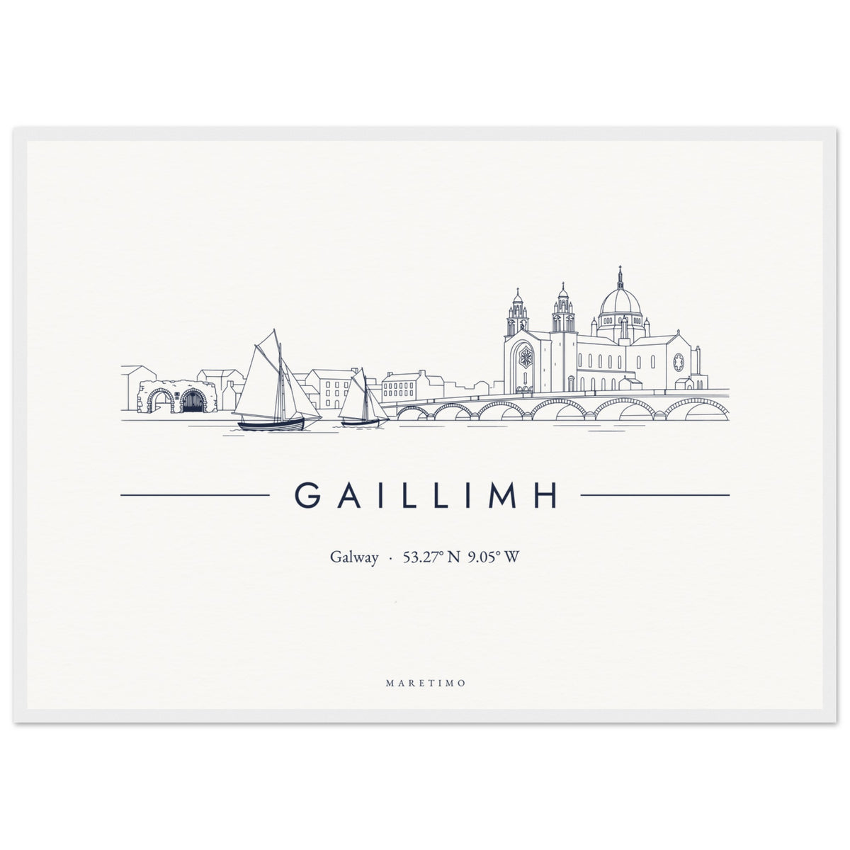 Galway Framed Print, view 1