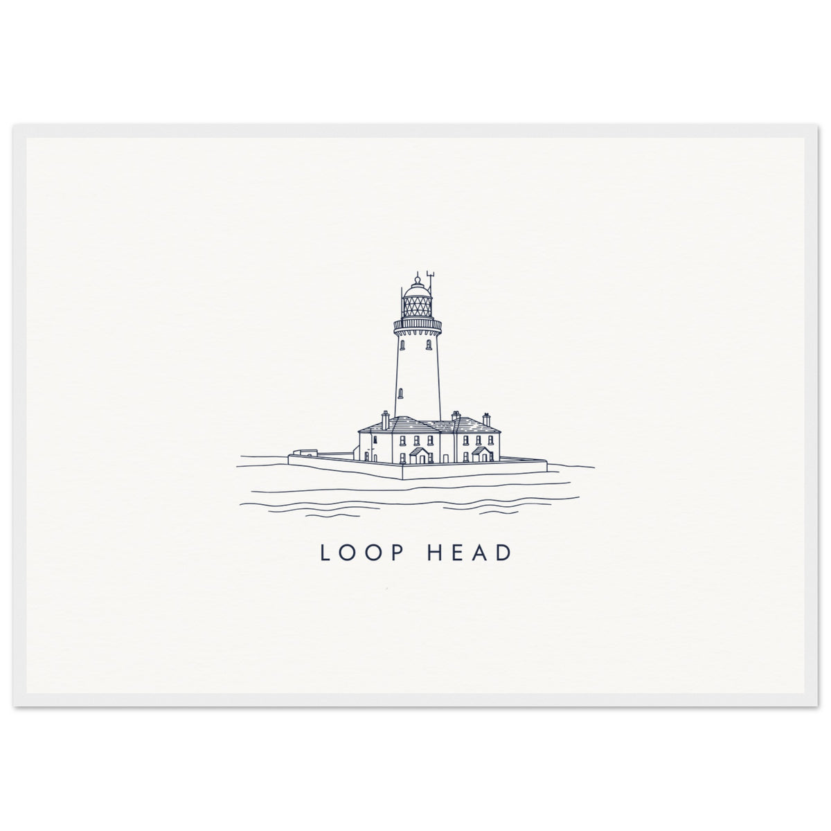 Loop Head Framed Print, view 1