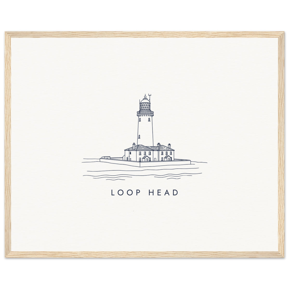 Loop Head Framed Print, view 4