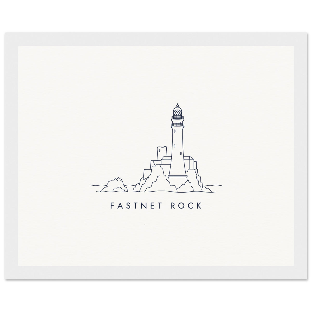 Fastnet Rock Framed Print, view 6