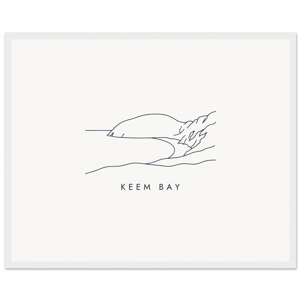 Keem Bay Framed Print, view 7