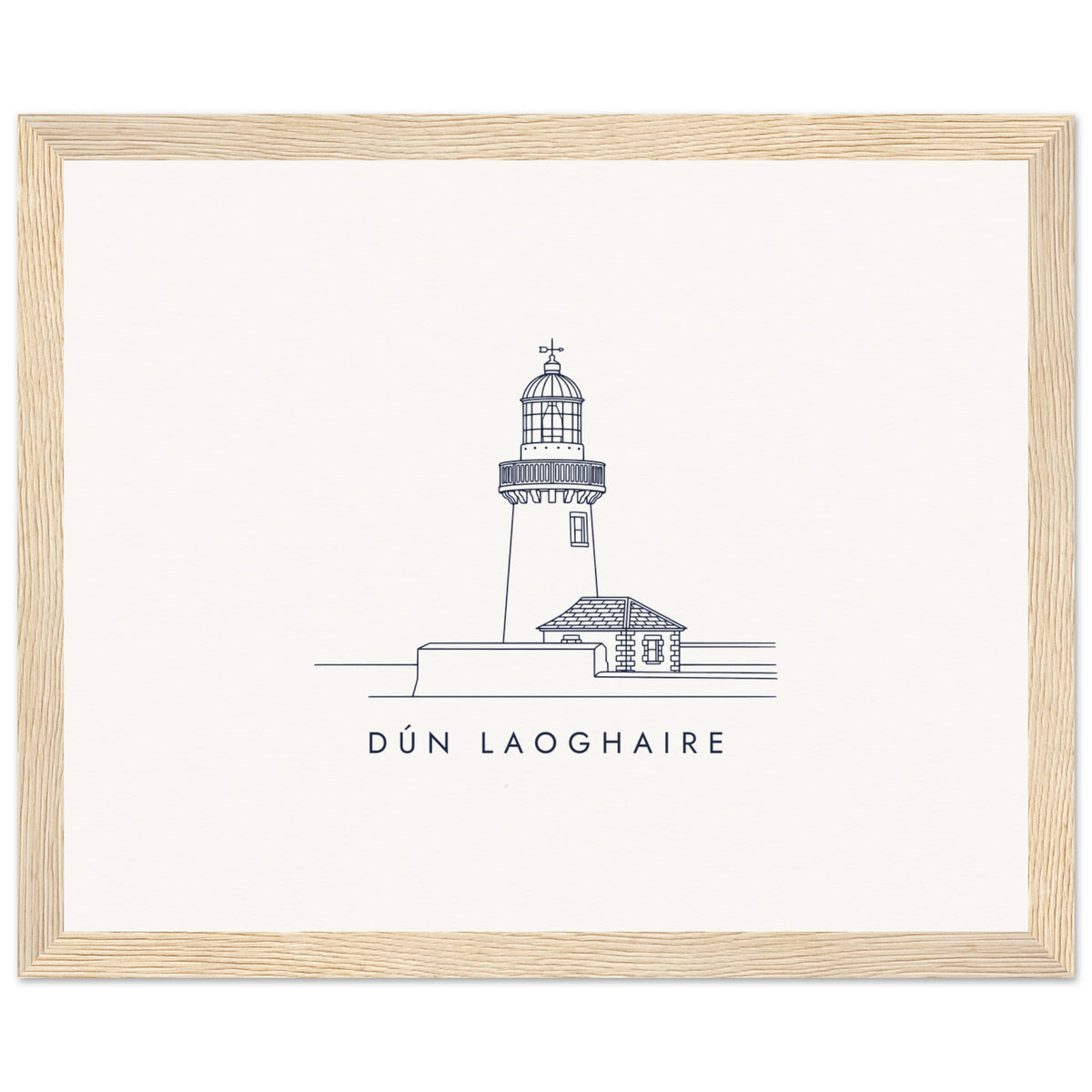 Dún Laoghaire Framed Print, view 2