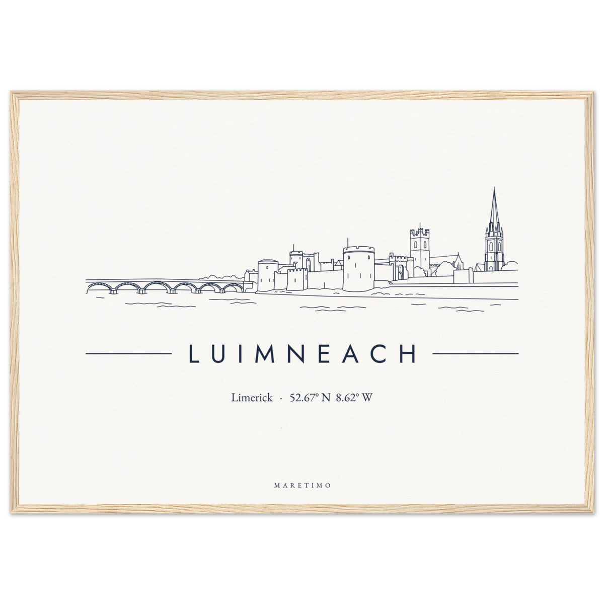 Limerick Framed Print, view 2