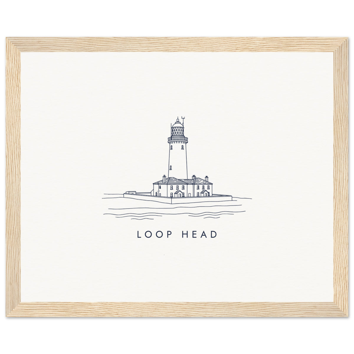 Loop Head Framed Print, view 2