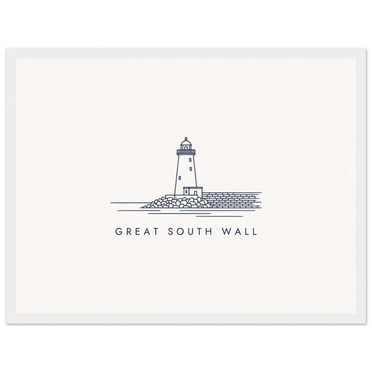 Great South Wall Framed Print, view 5