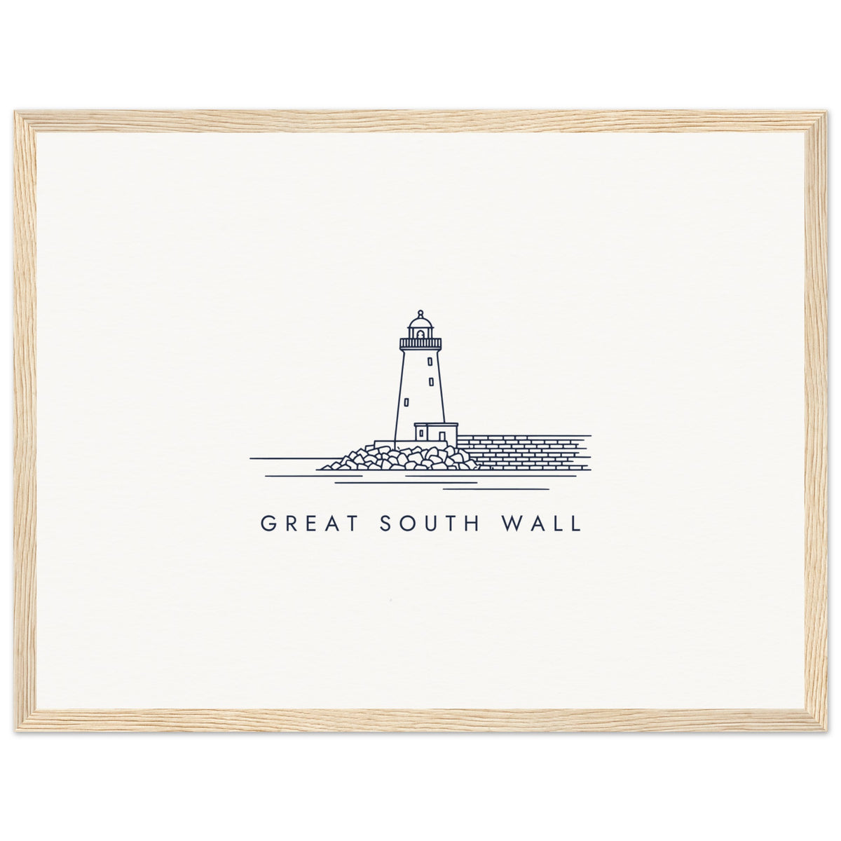 Great South Wall Framed Print, view 8