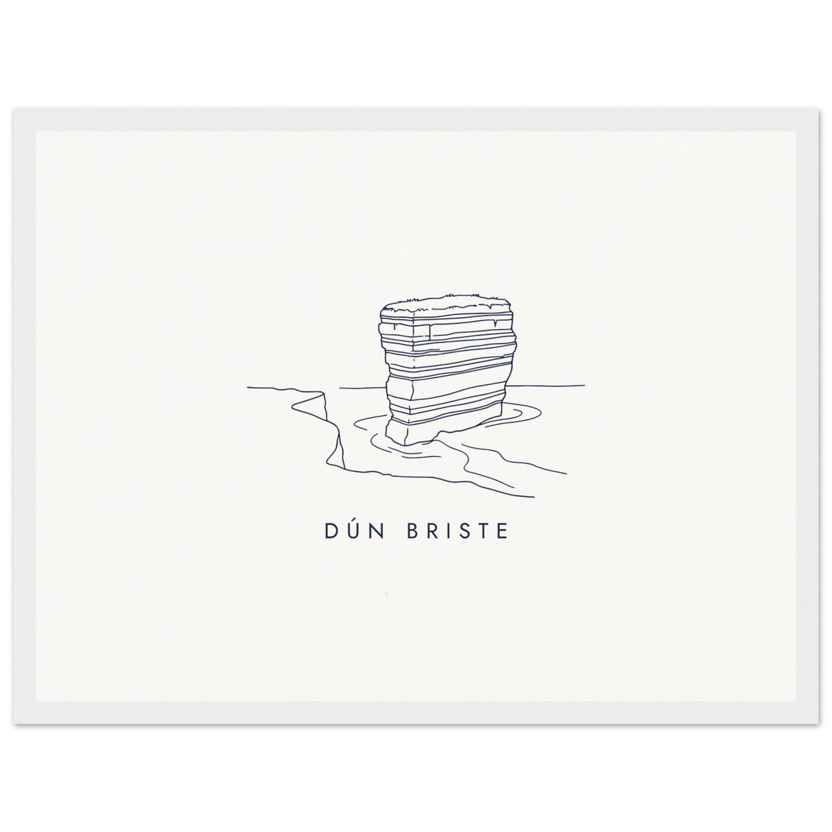 Dún Briste Framed Print, view 5