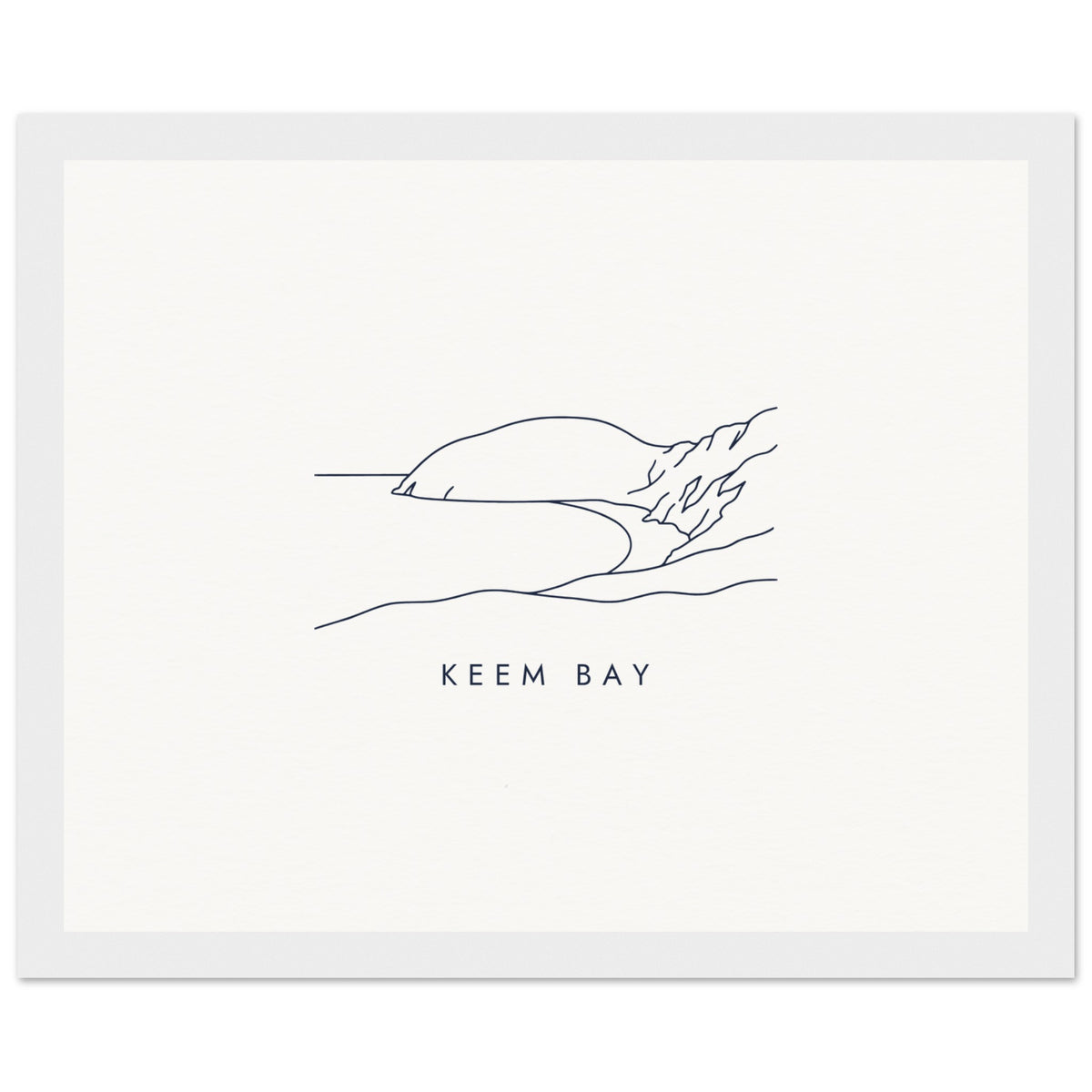 Keem Bay Framed Print, view 6