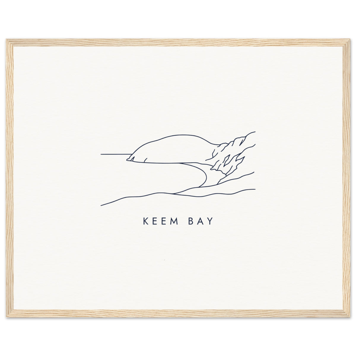 Keem Bay Framed Print, view 4