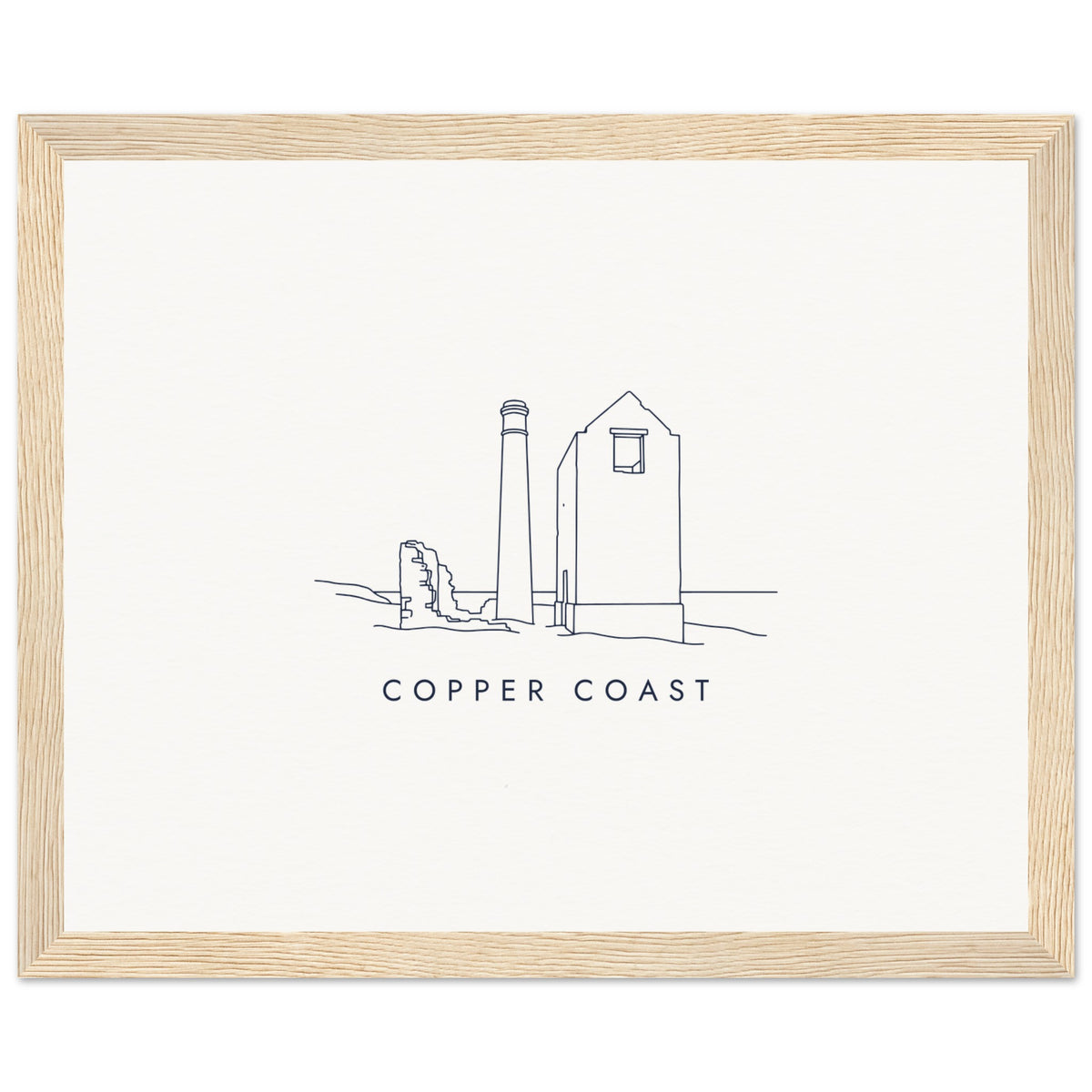 Copper Coast Framed Print, view 2