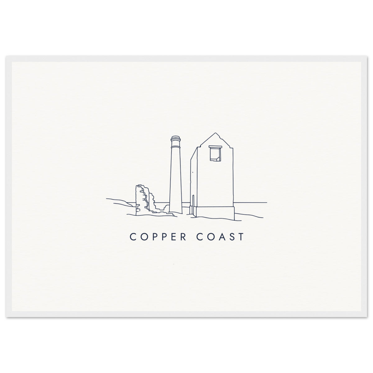 Copper Coast Framed Print, view 1