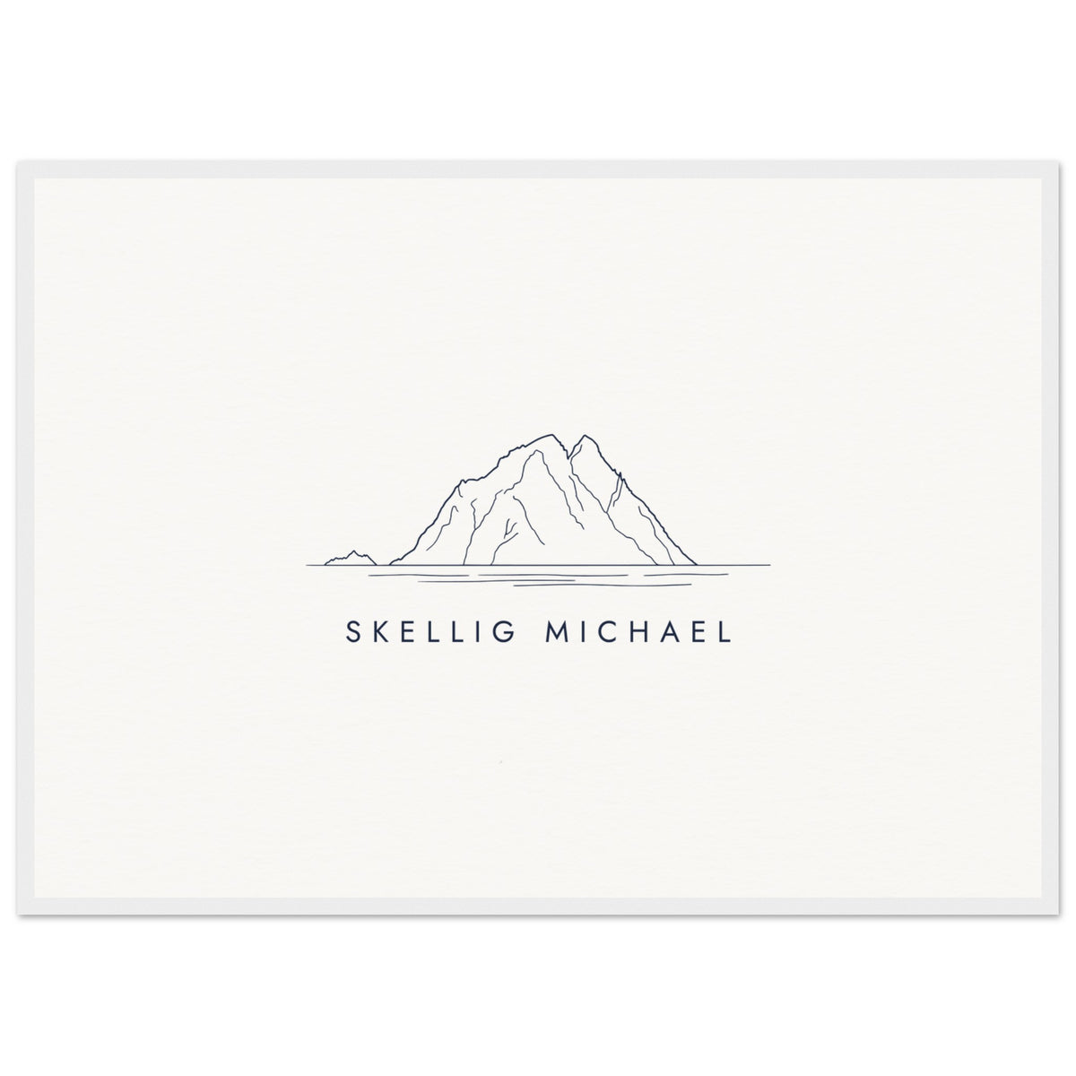 Skellig Michael Framed Print, view 1