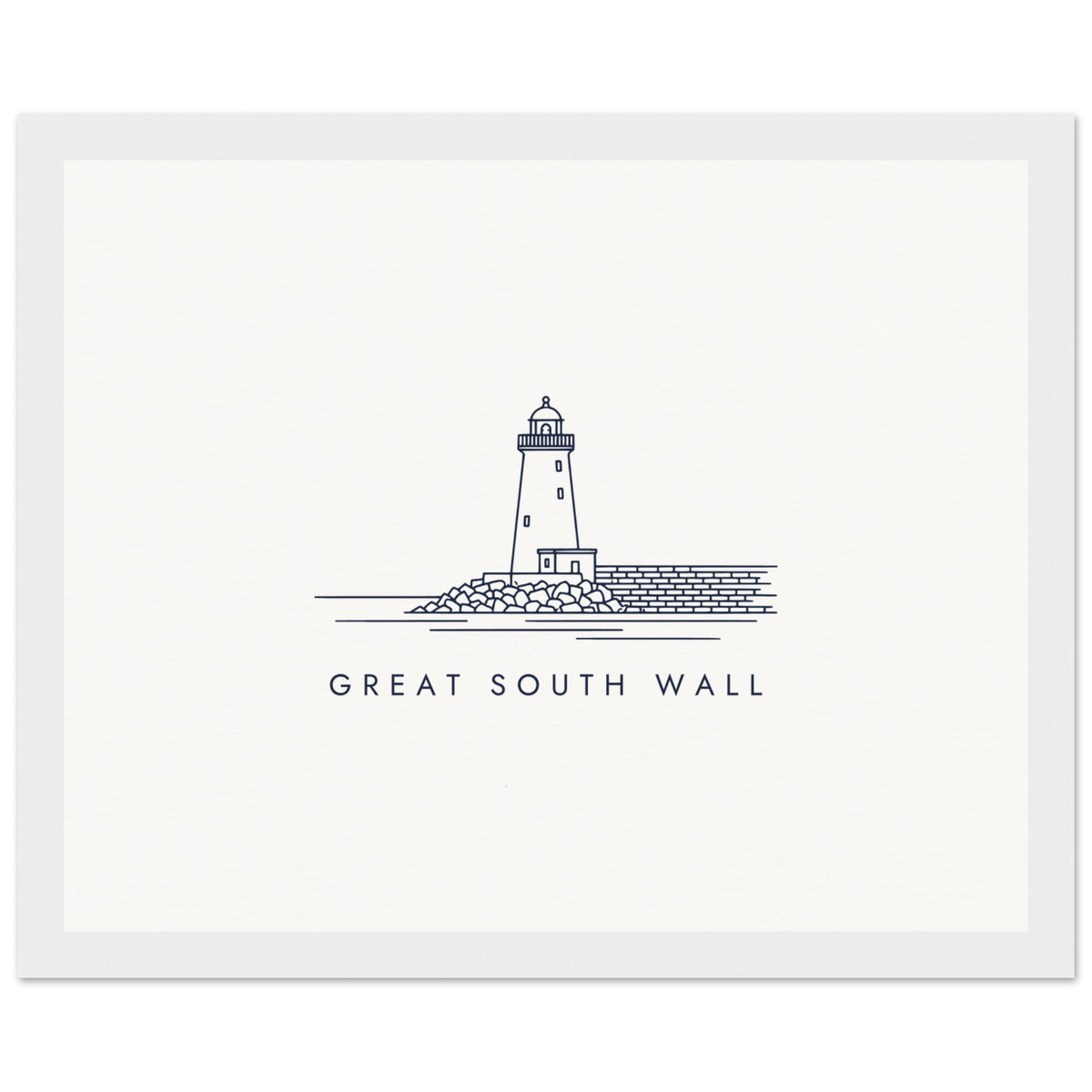 Great South Wall Framed Print, view 6
