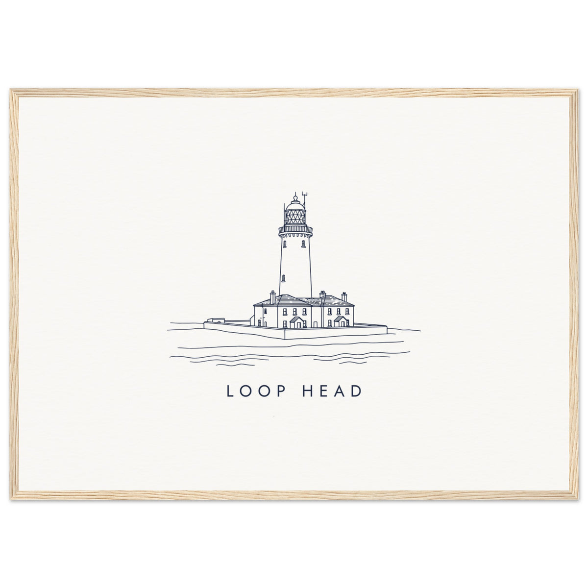 Loop Head Framed Print, view 3