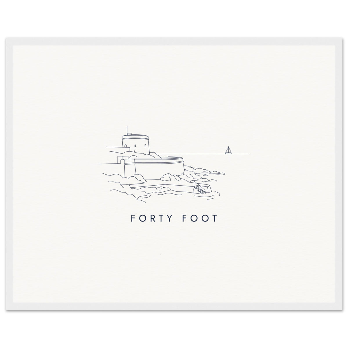 Forty Foot Framed Print, view 7