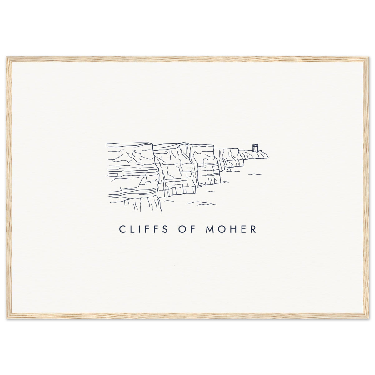 Cliffs of Moher Framed Print, view 3