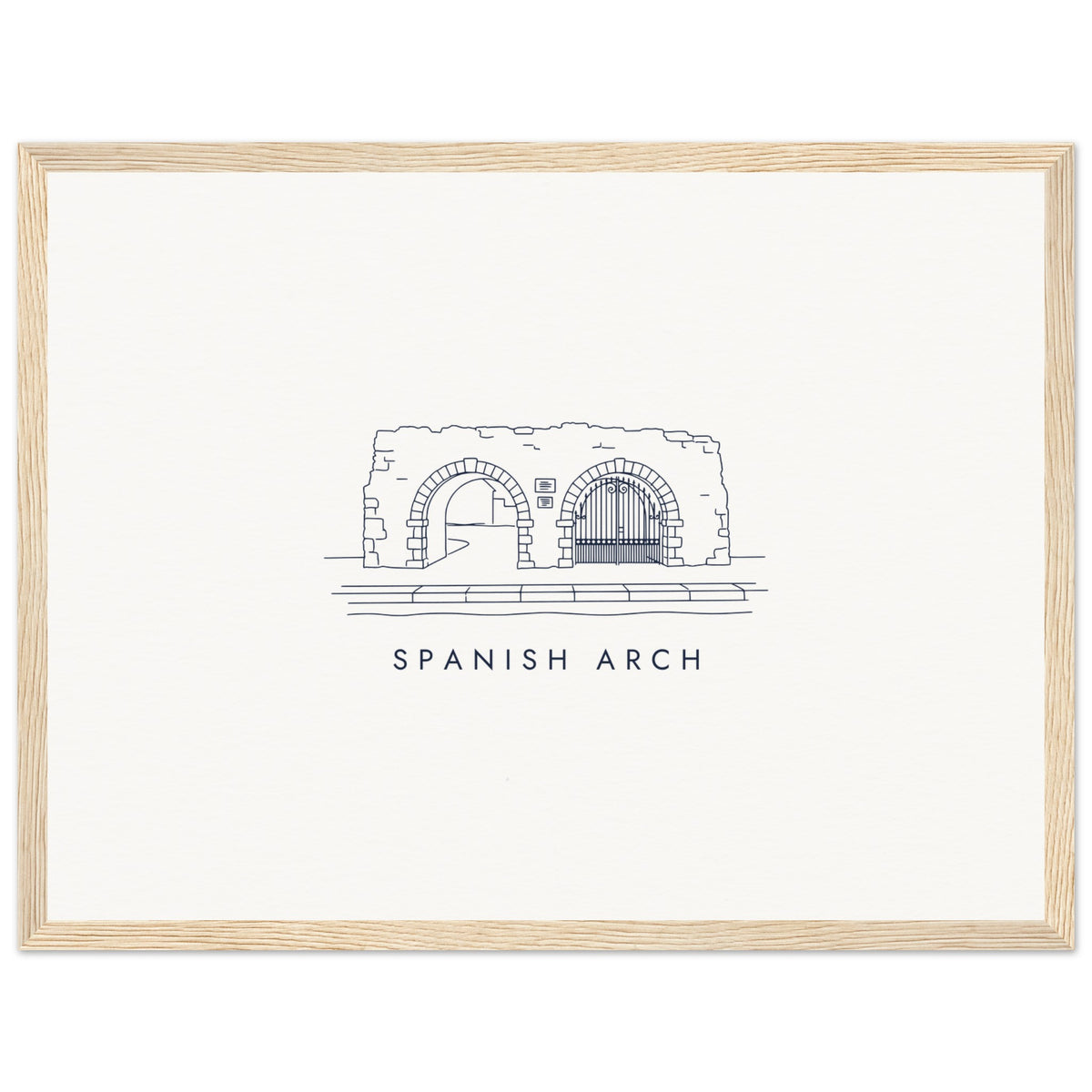 Spanish Arch Framed Print, view 8