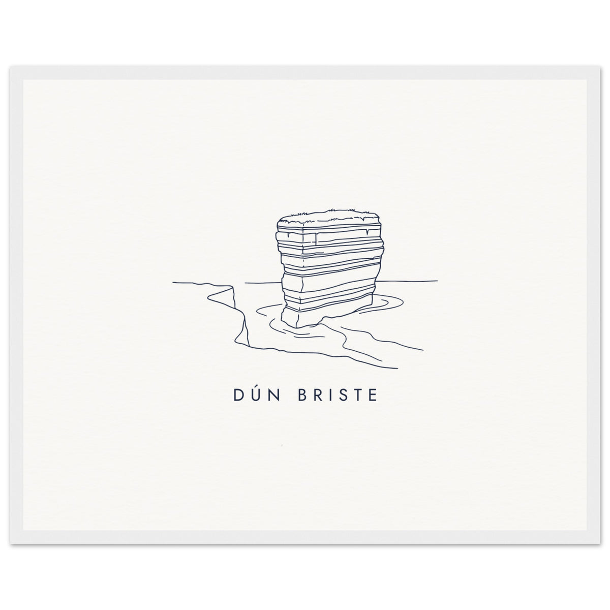 Dún Briste Framed Print, view 7