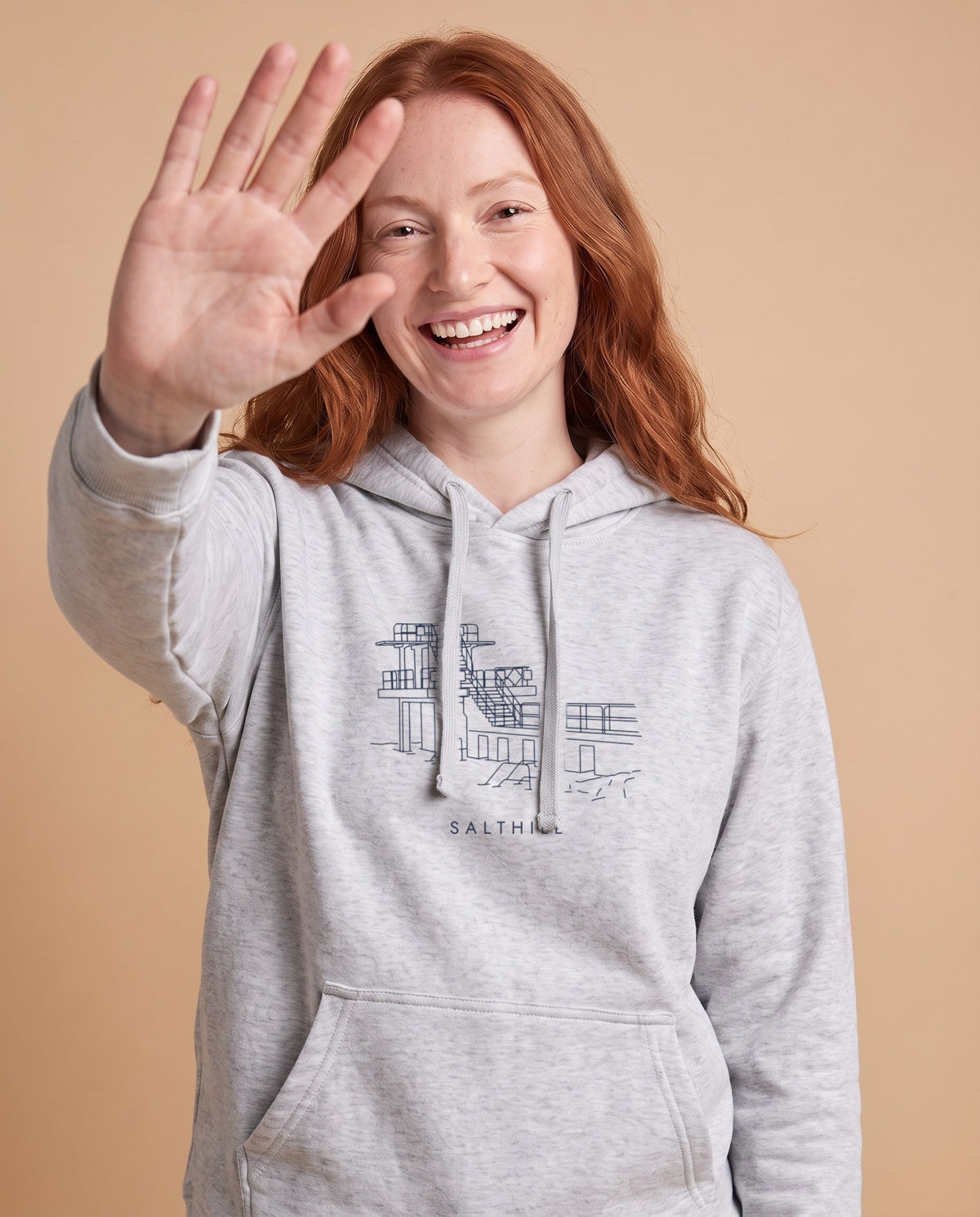 Salthill Hoodie, worn