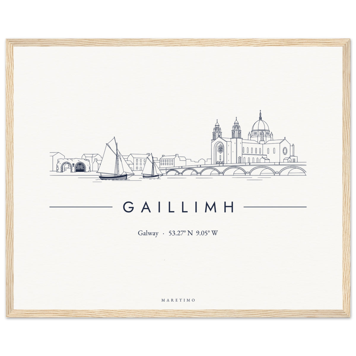 Galway Framed Print, view 3