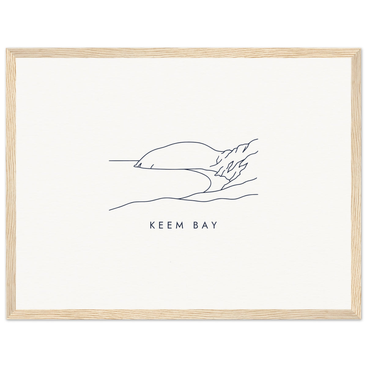 Keem Bay Framed Print, view 8