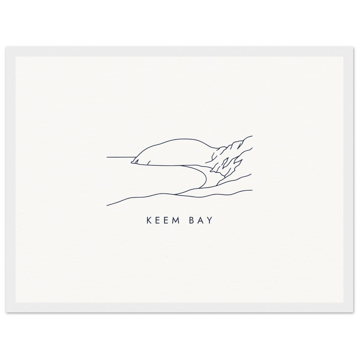 Keem Bay Framed Print, view 5