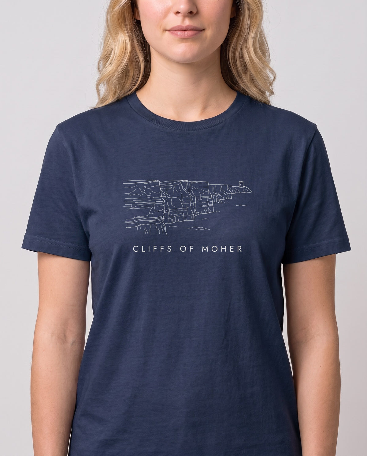 Cliffs of Moher Tee, worn