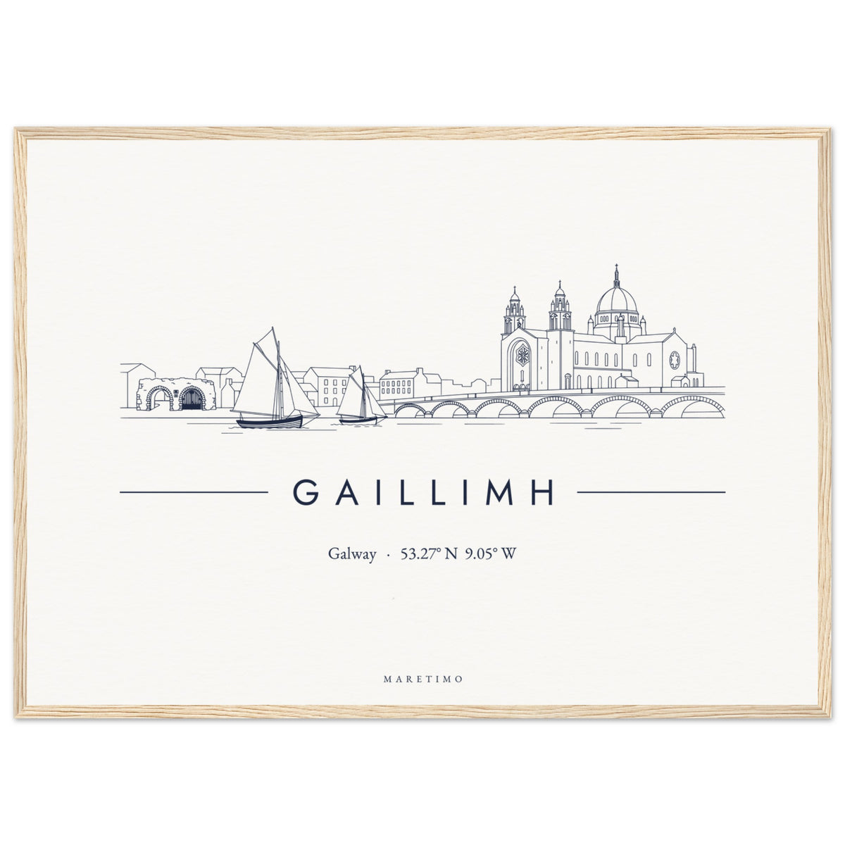 Galway Framed Print, view 2
