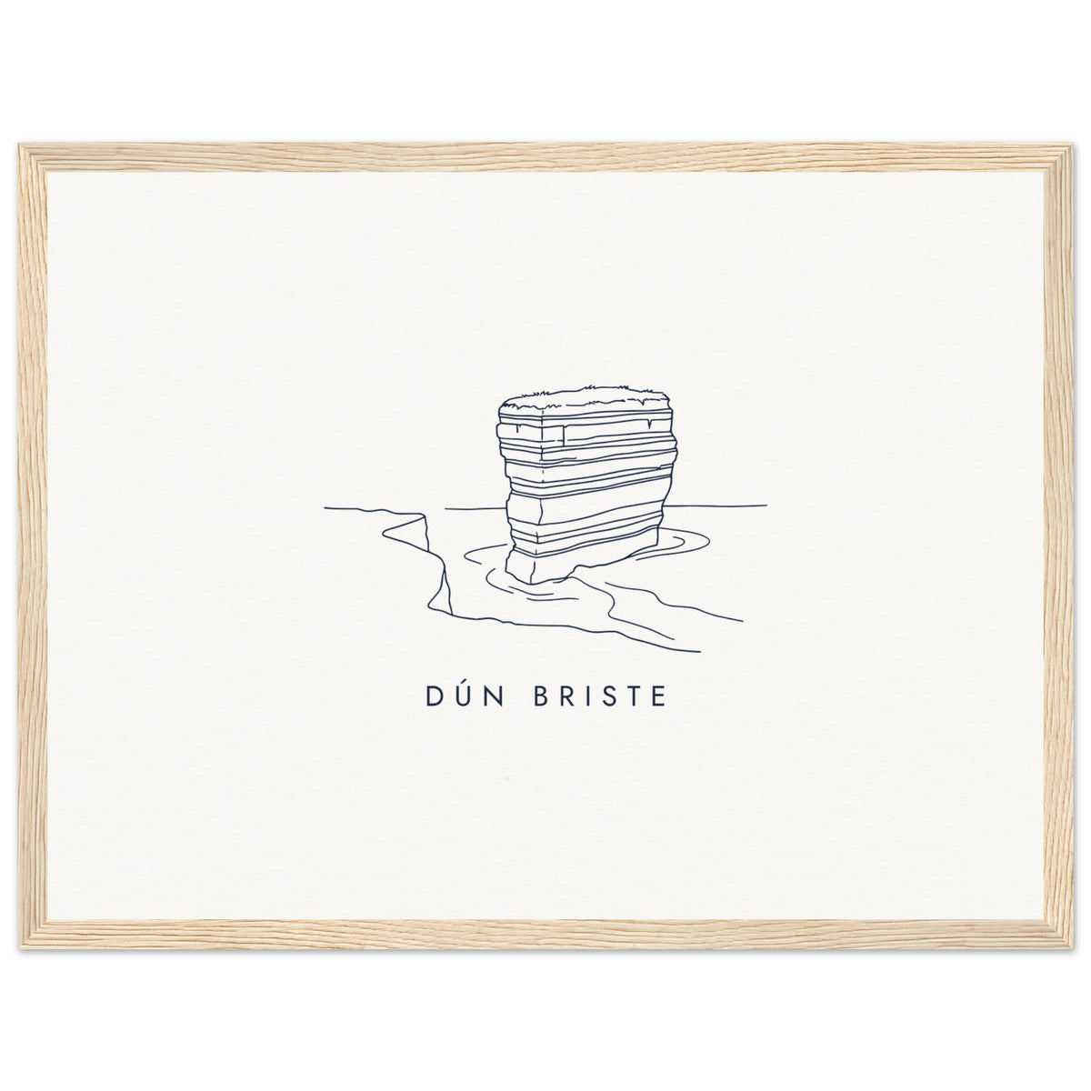 Dún Briste Framed Print, view 8