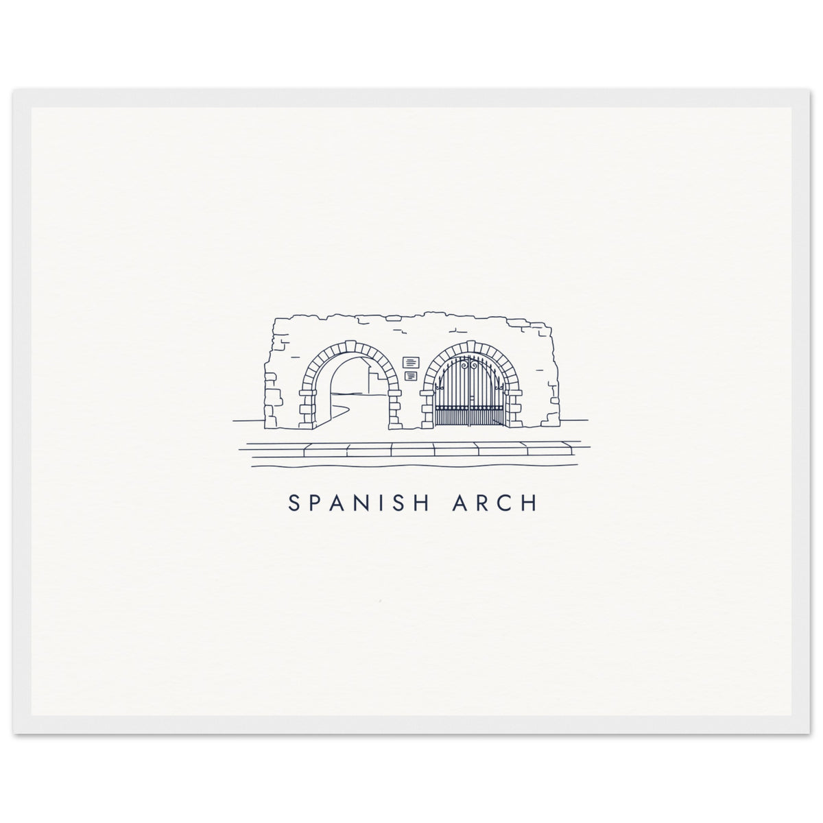 Spanish Arch Framed Print, view 7