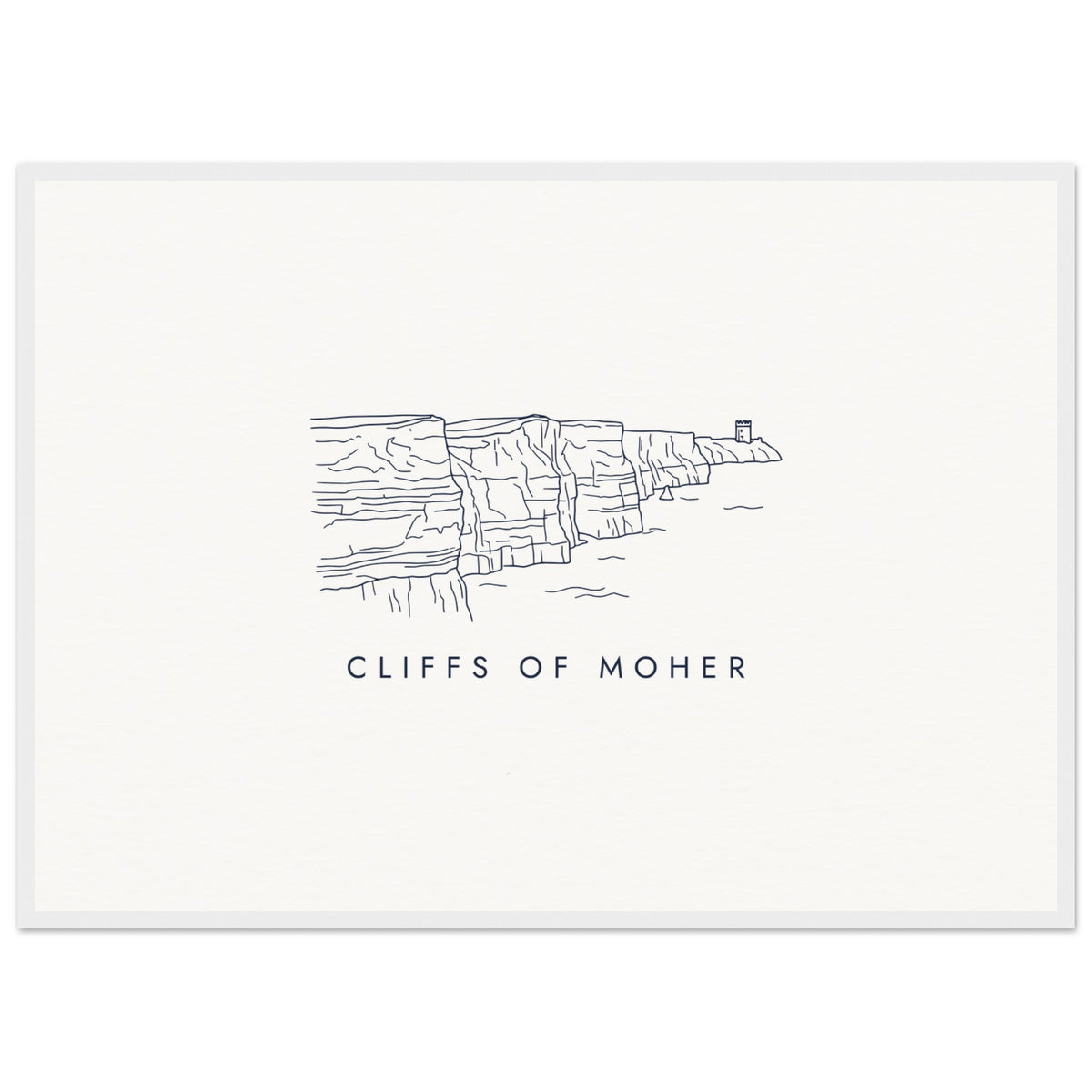 Cliffs of Moher Framed Print, view 1