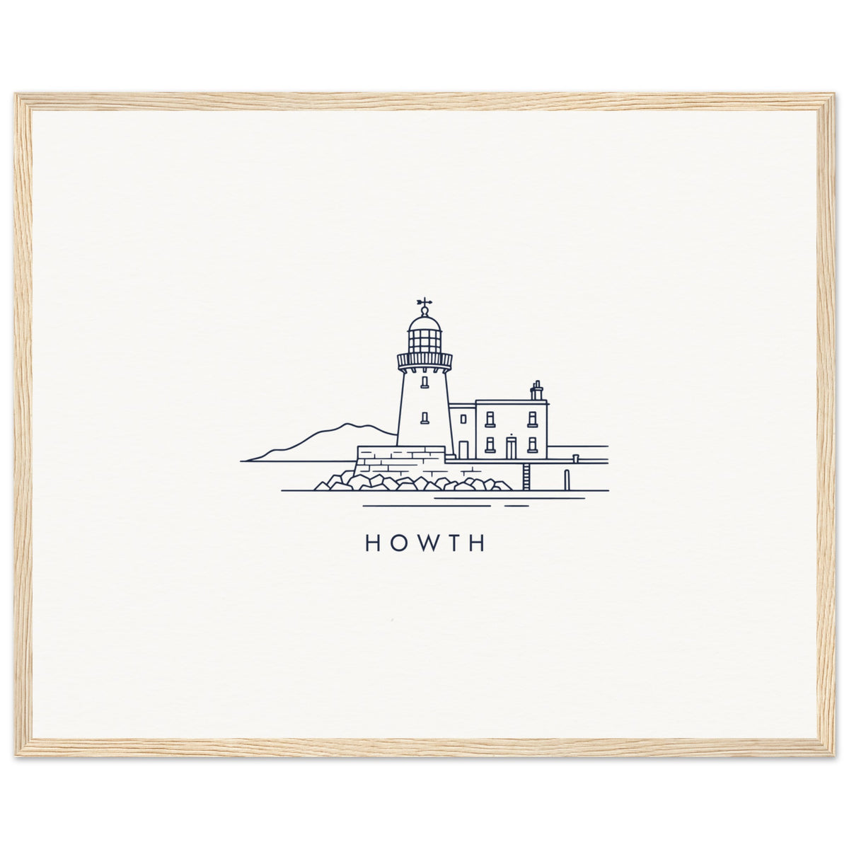 Howth Framed Print, view 4