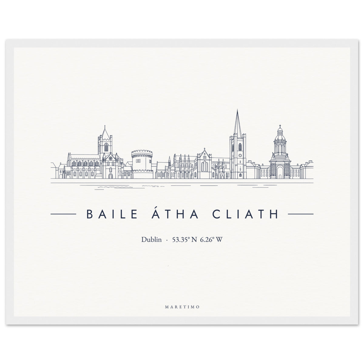 Old Dublin Framed Print, view 4