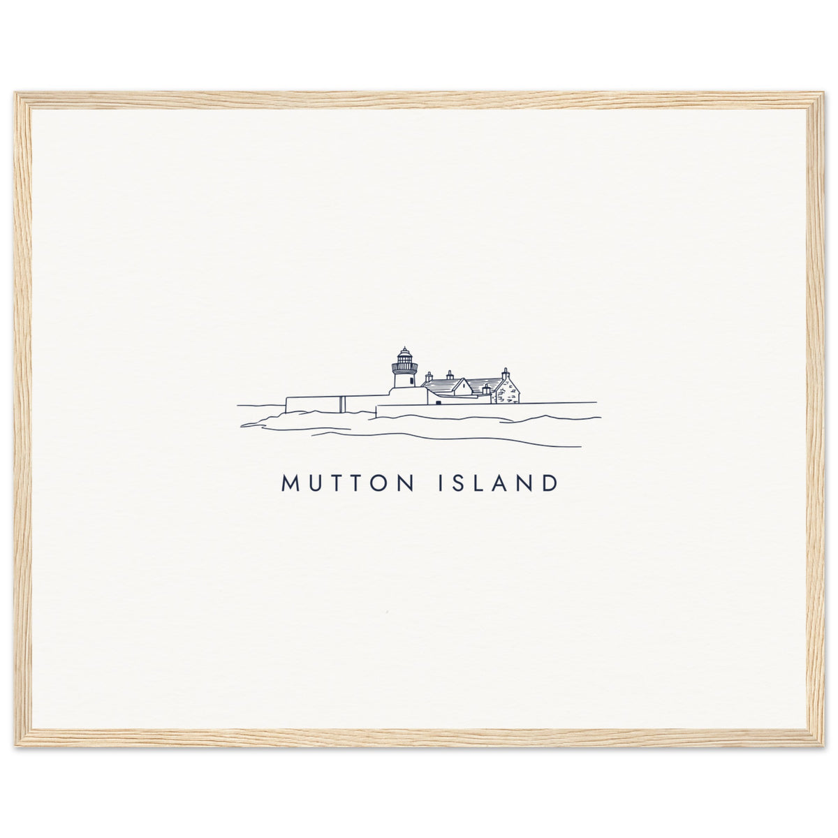 Mutton Island Framed Print, view 4