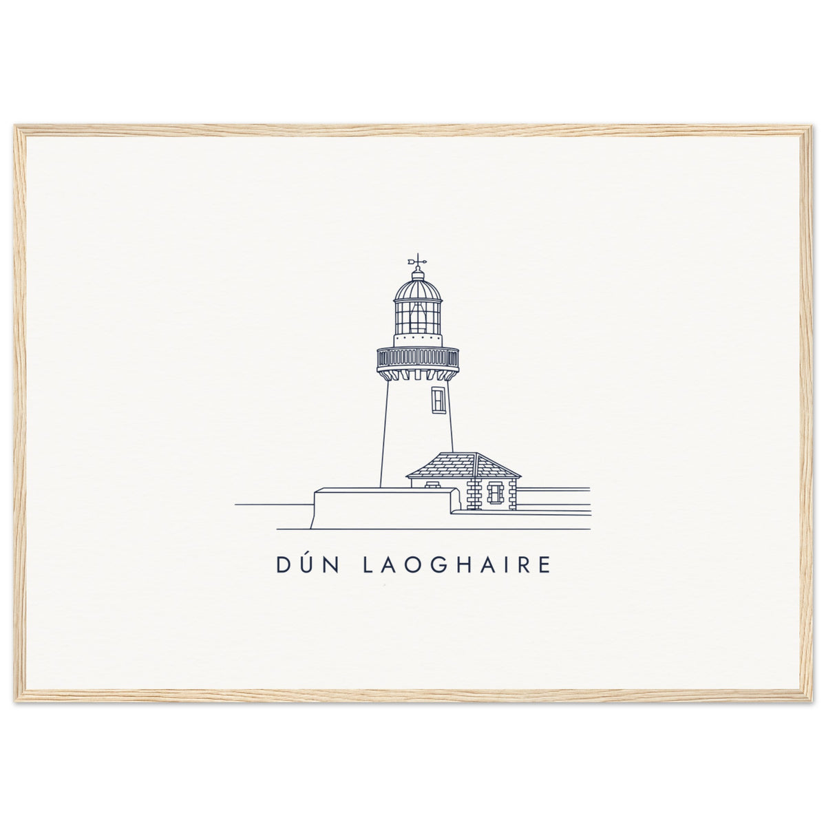 Dún Laoghaire Framed Print, view 3