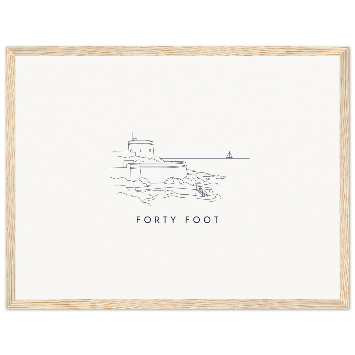 Forty Foot Framed Print, view 8