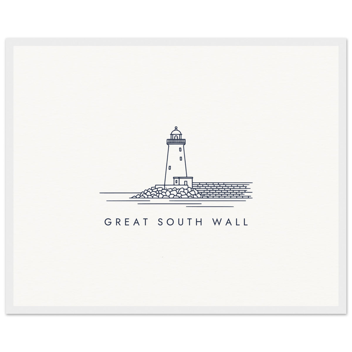 Great South Wall Framed Print, view 7