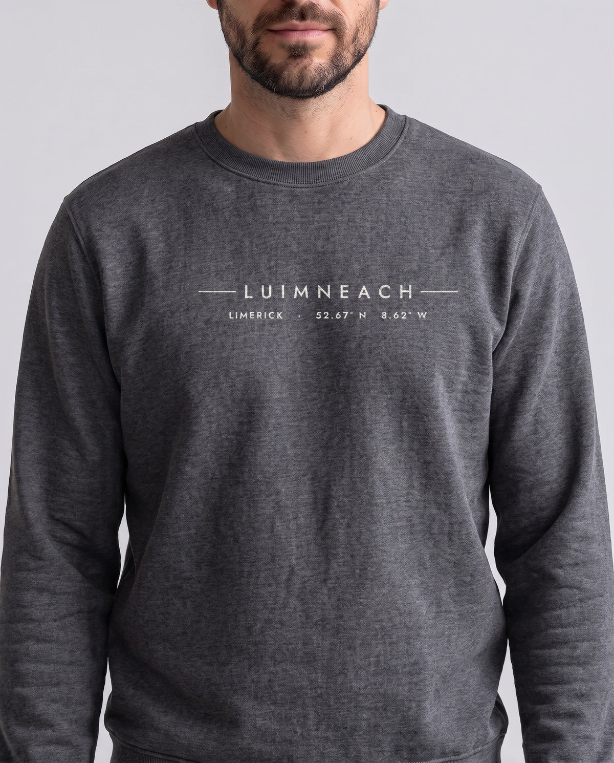 Limerick Sweatshirt, worn