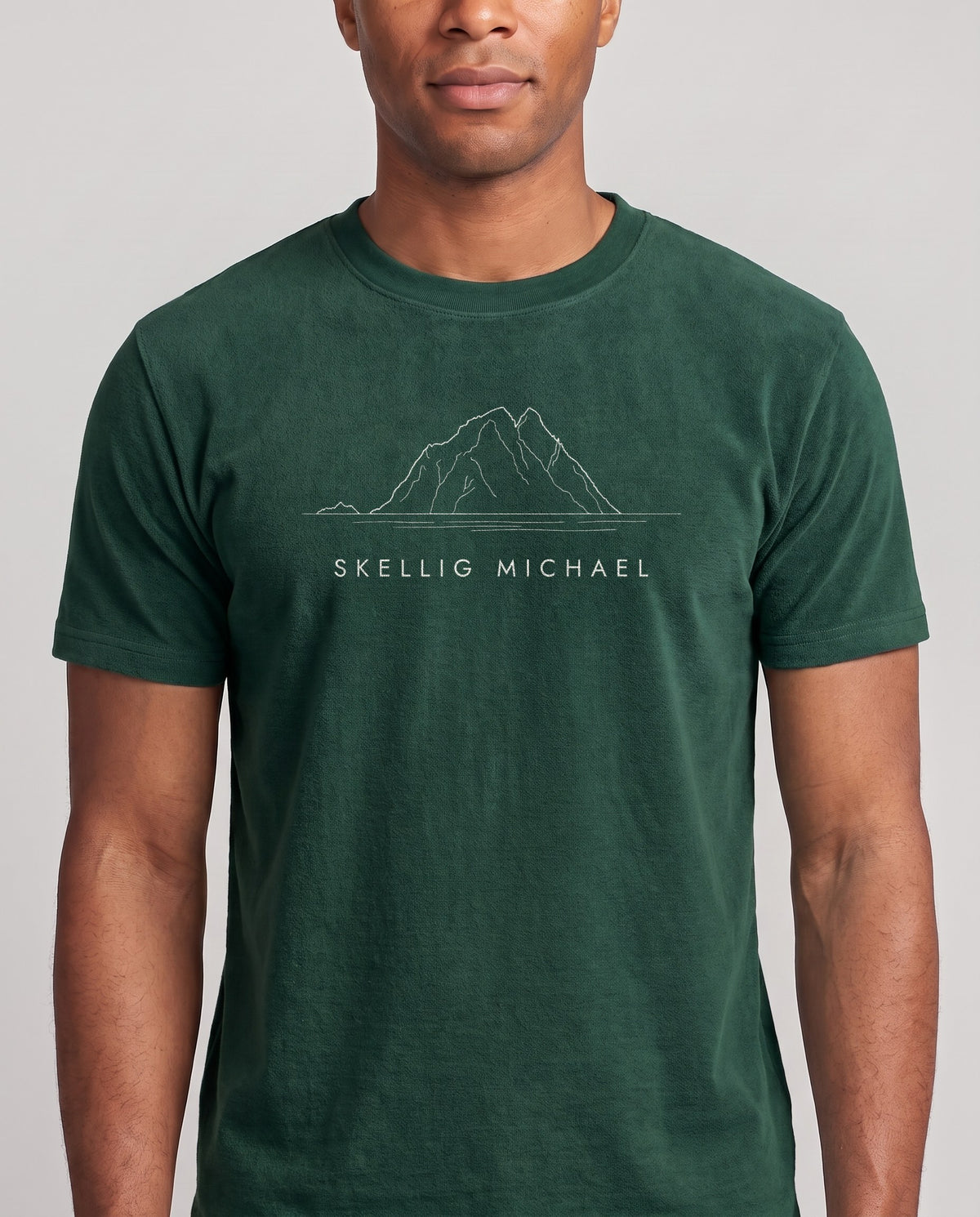 Skellig Michael Tee, worn